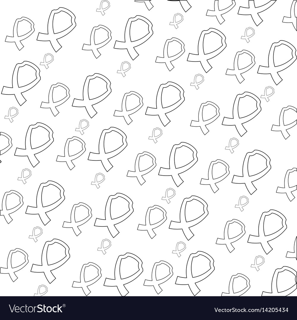 Breast cancer campaign symbol Royalty Free Vector Image