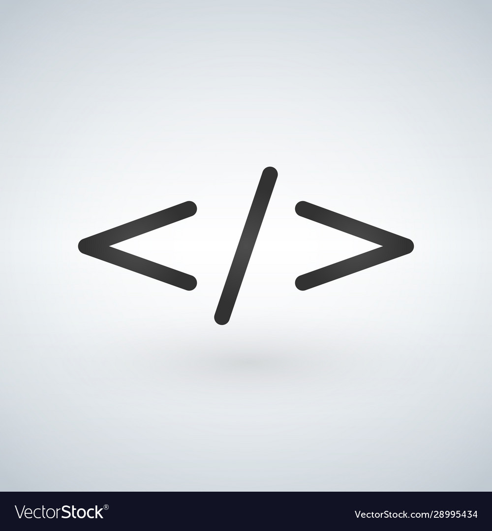 Kodierungssymbol oder Symbolsoftware web ui