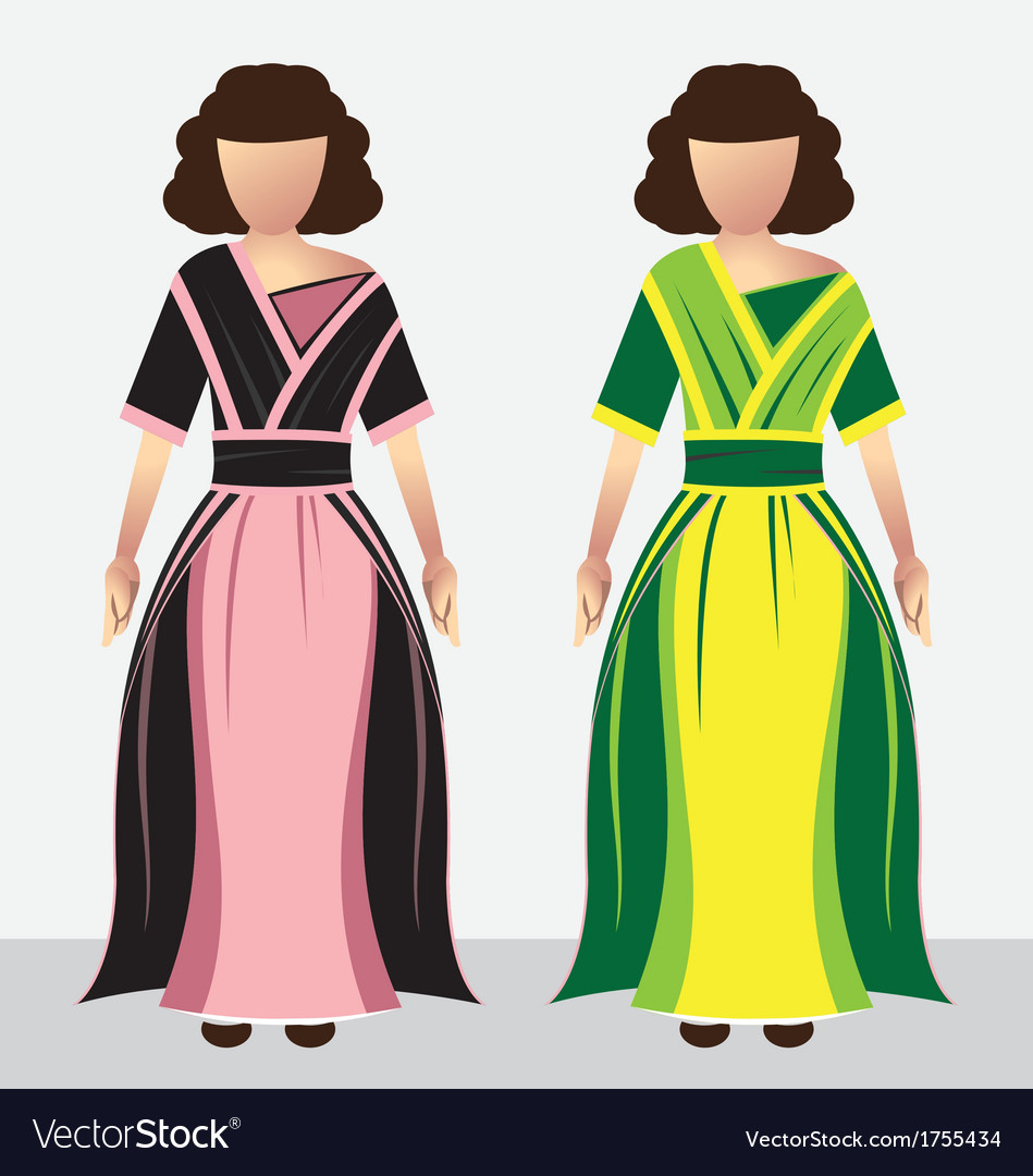 female dressing