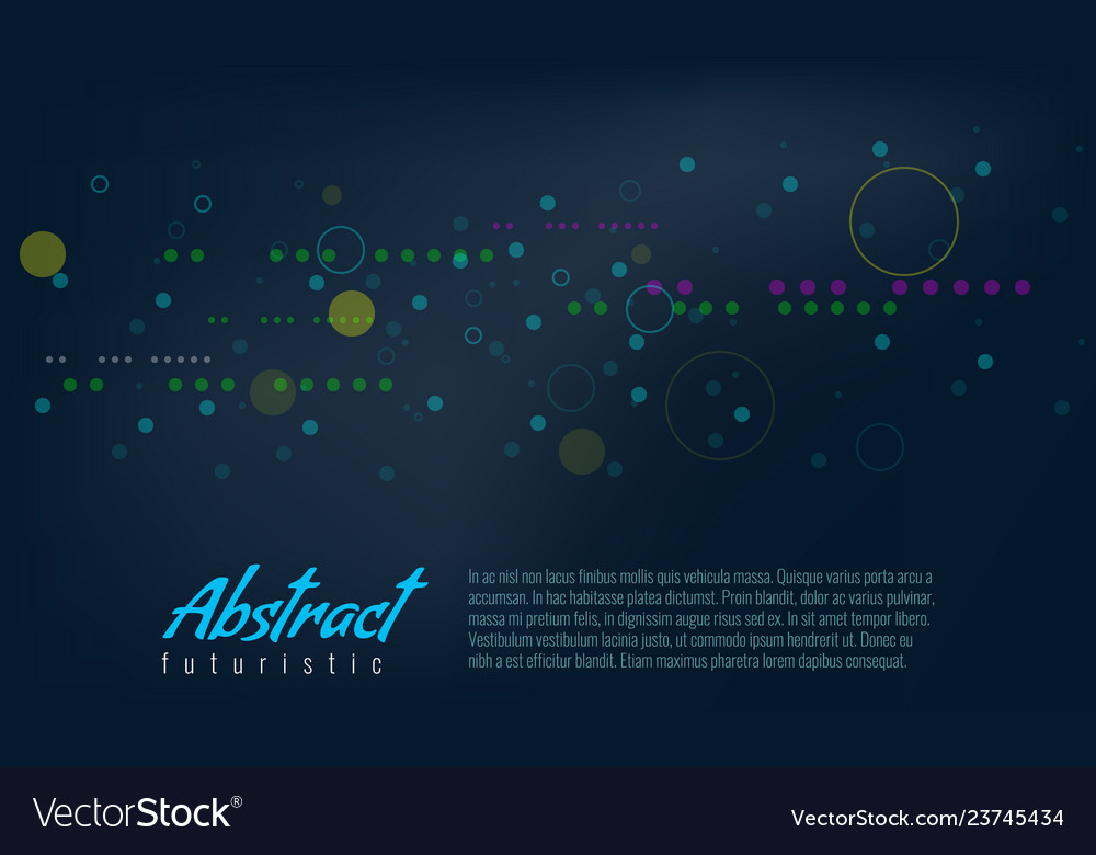 Futuristic Particle Background