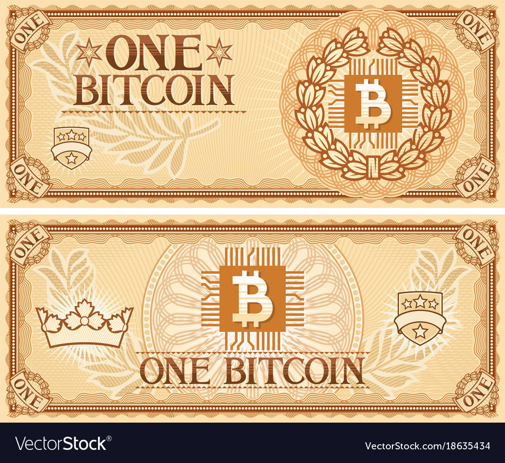 bitcoin bank notes