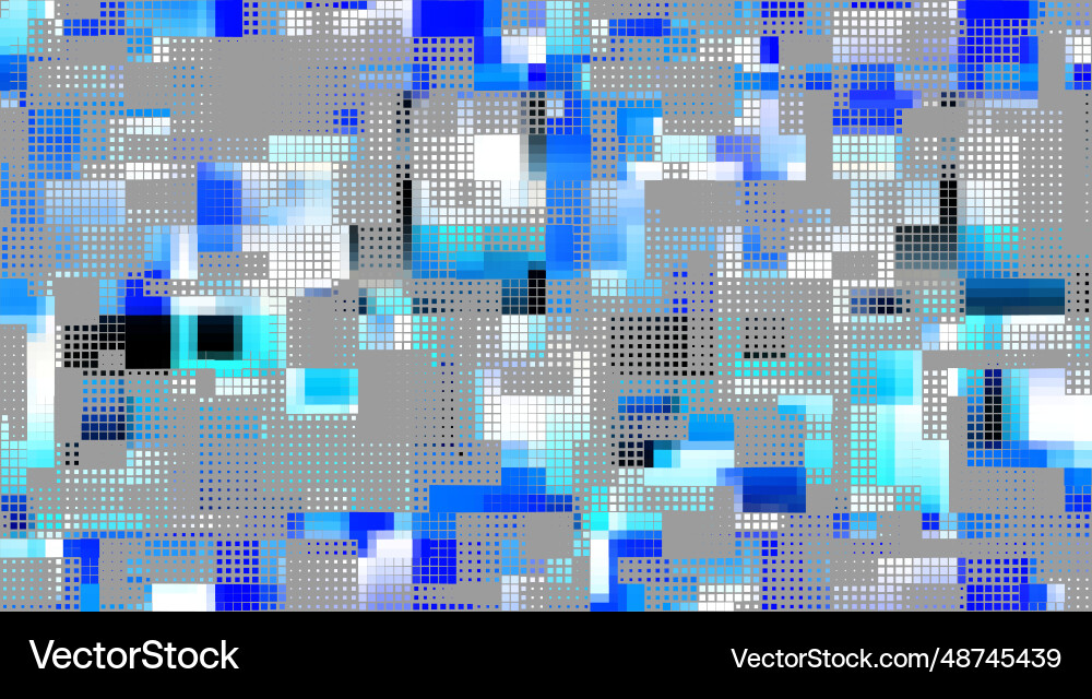 Abstract gradient halftone dots background Vector Image