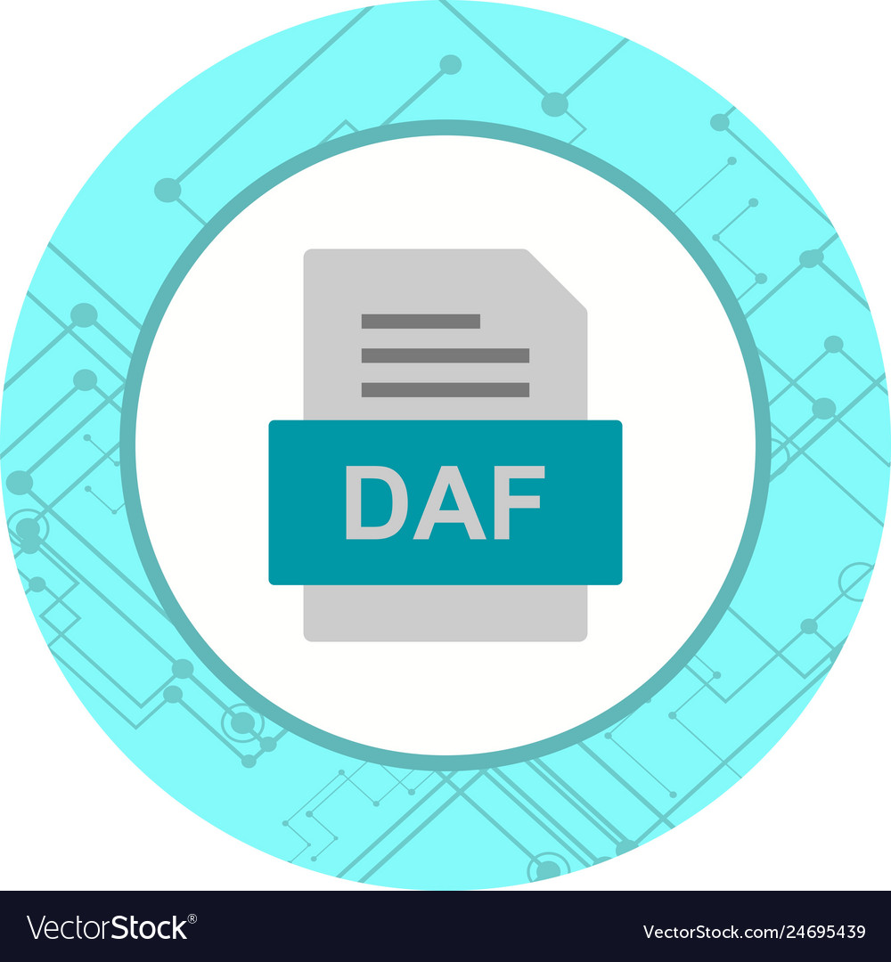 Daf file document icon