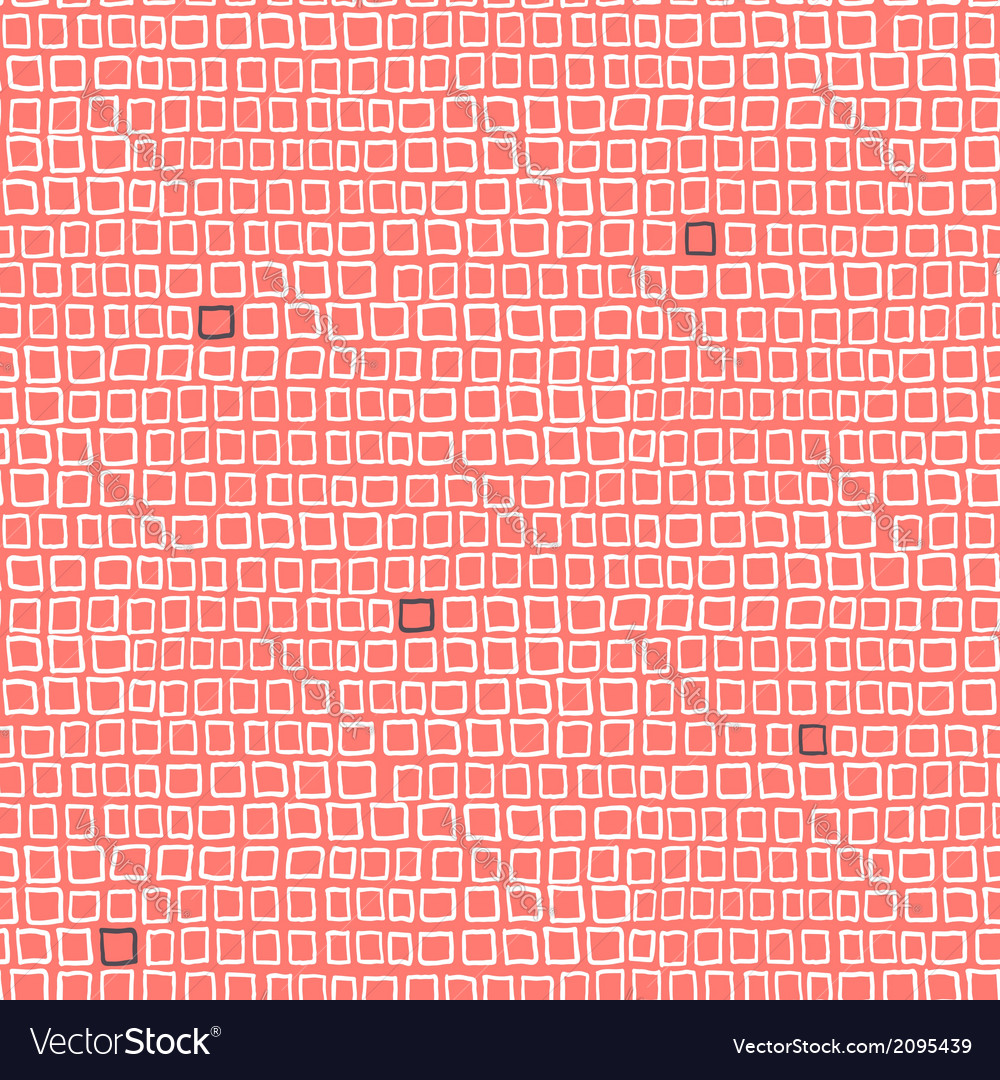 Hand-Drawn Square Pattern