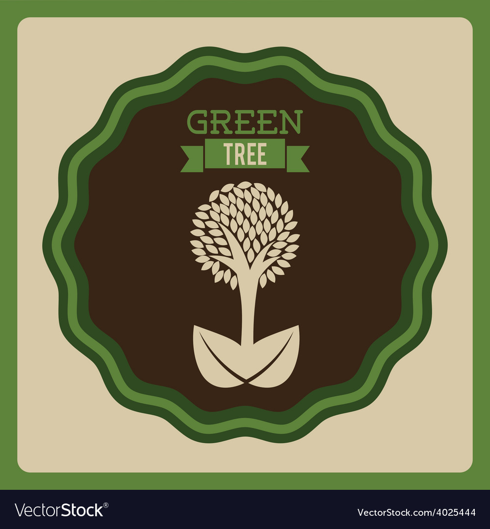 Green tree design