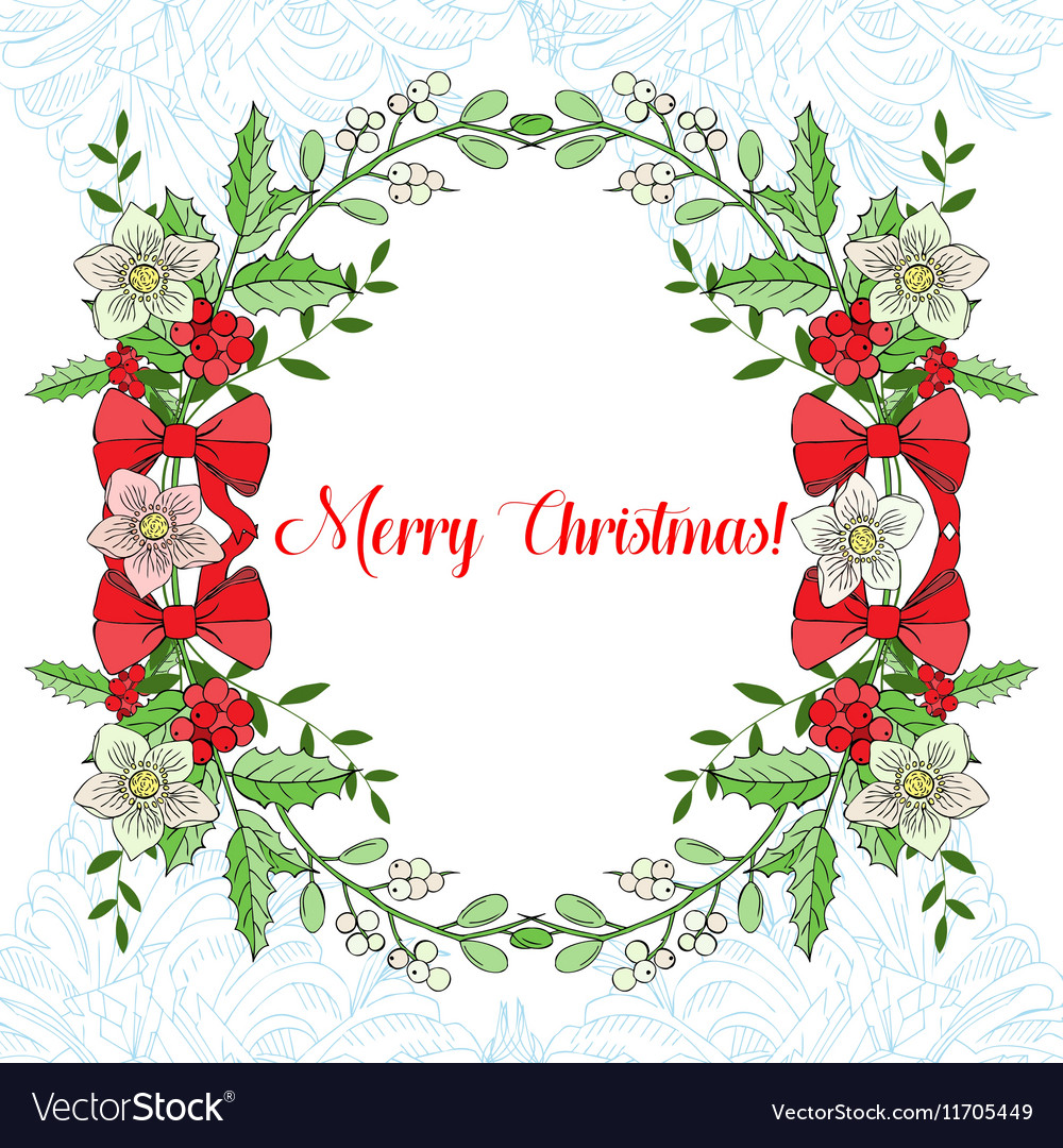 Background with christmas decoration