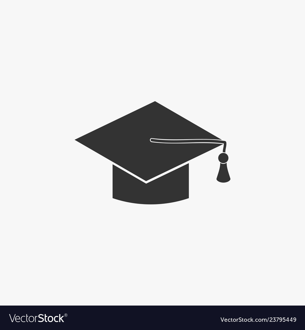 Education cap icon