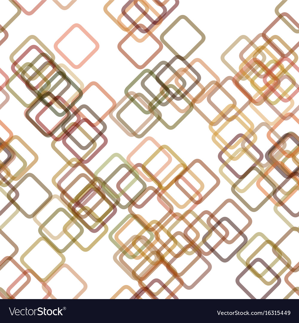Seamless square background pattern