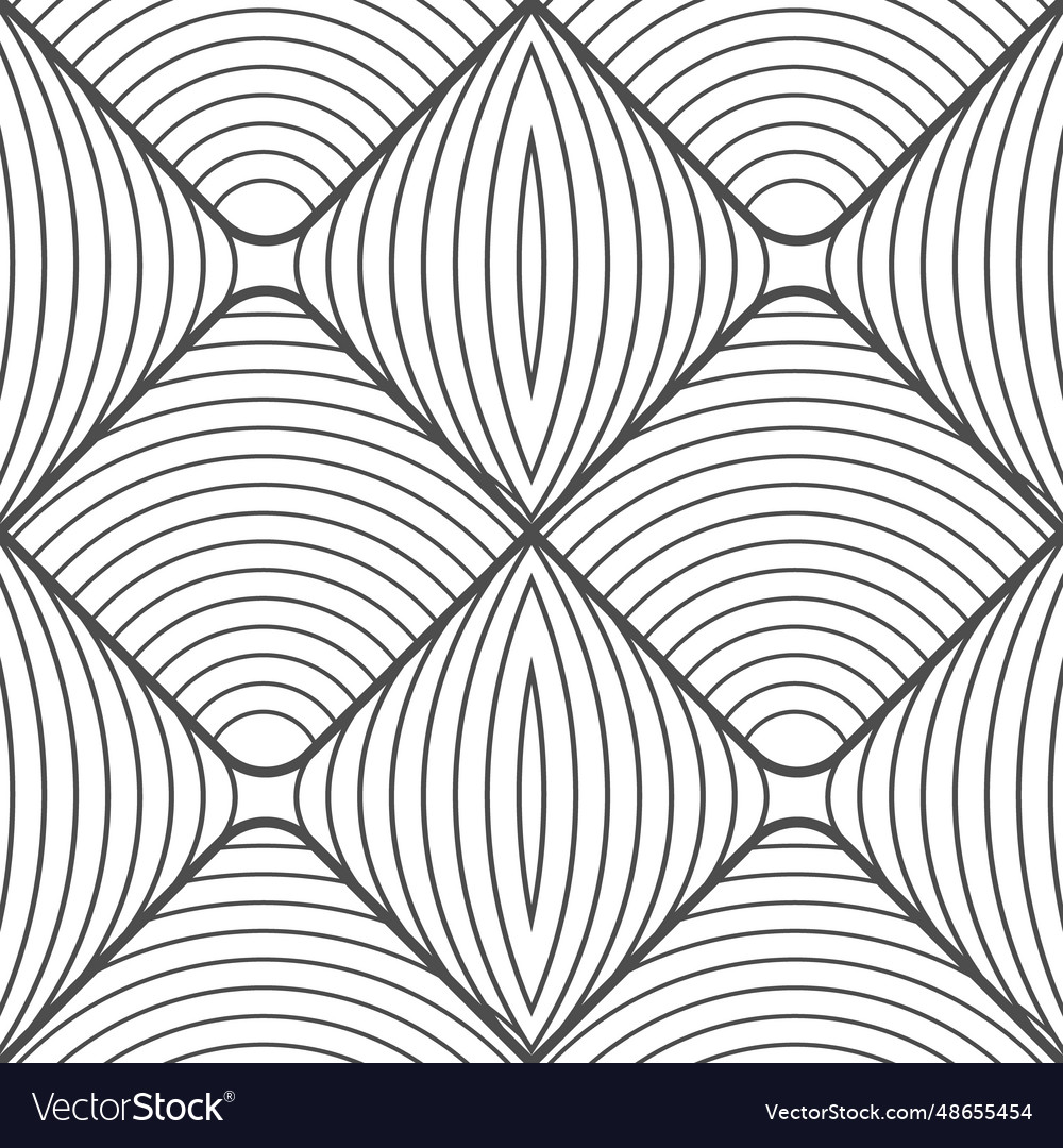 Abstract pattern of wavy lines seamless vector image Abstract pattern of wavy lines seamless