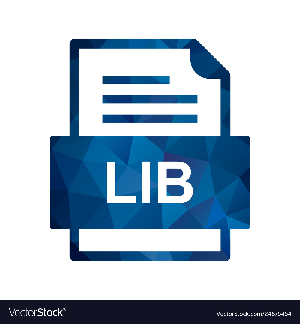Lib file document icon