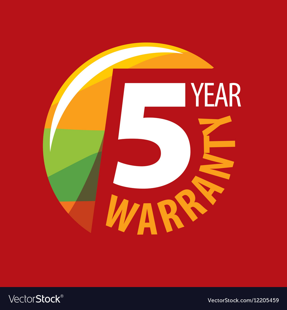 Logo 5 years warranty