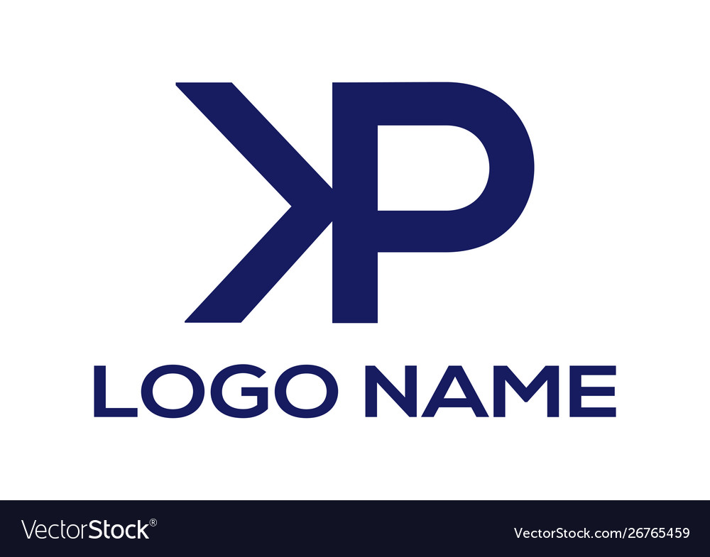 Pk letter logo