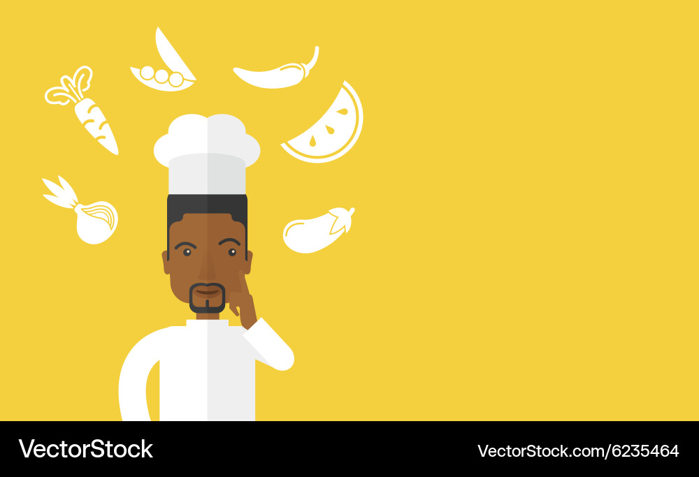 Chief-cooker Royalty Free Vector Image - VectorStock