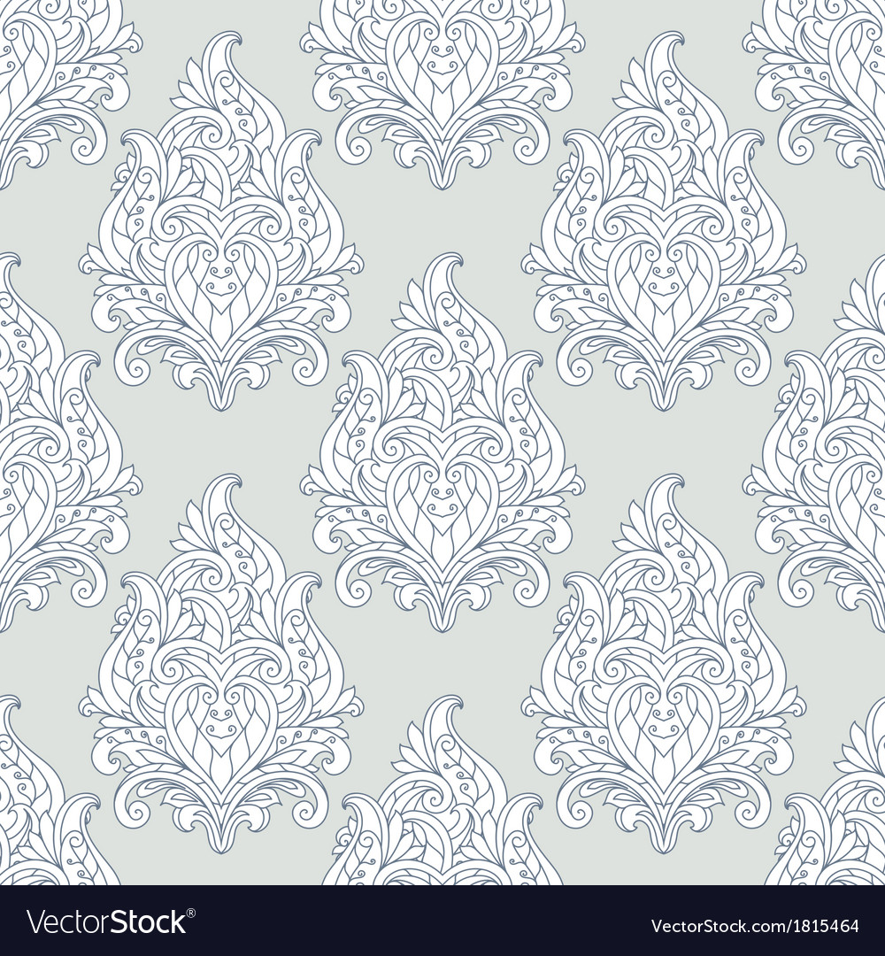 Seamless damask pattern