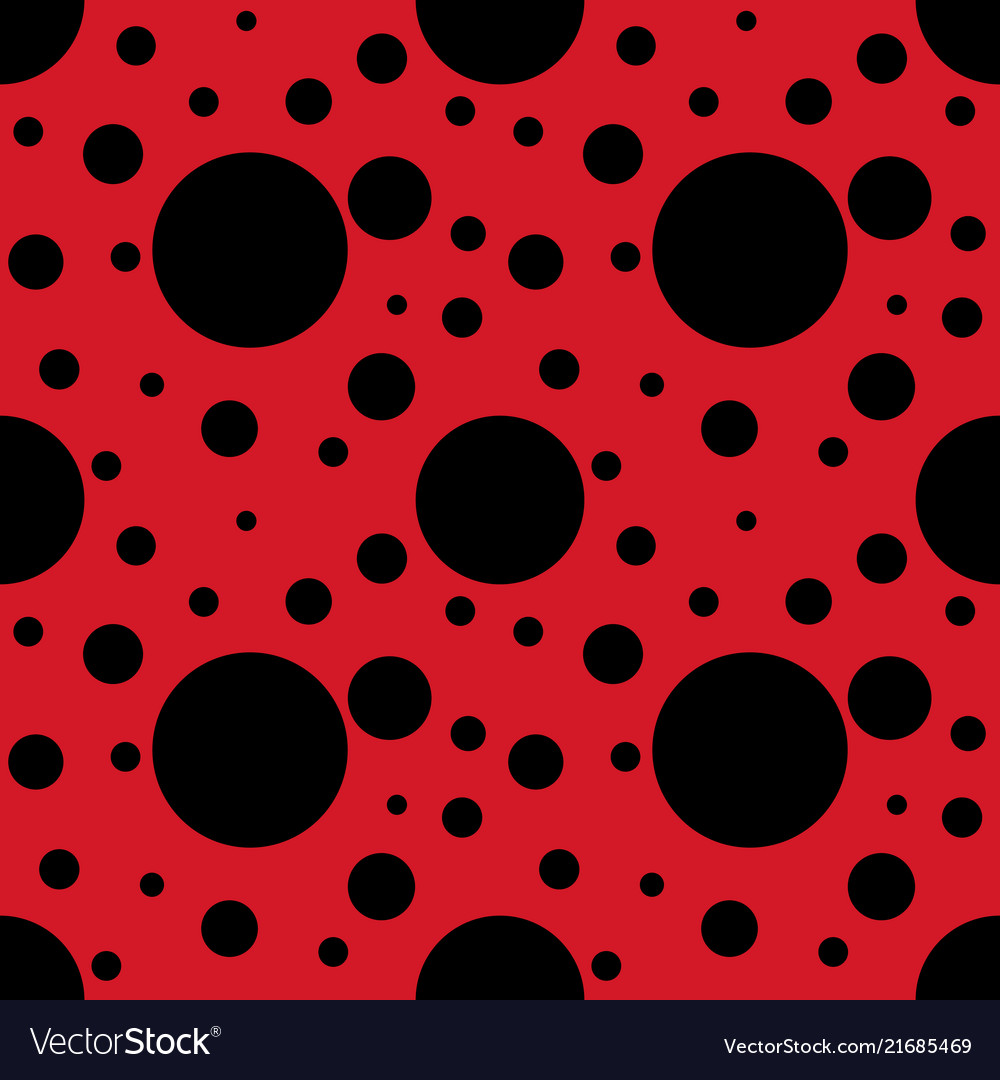 Red Dot Ladybug Pattern