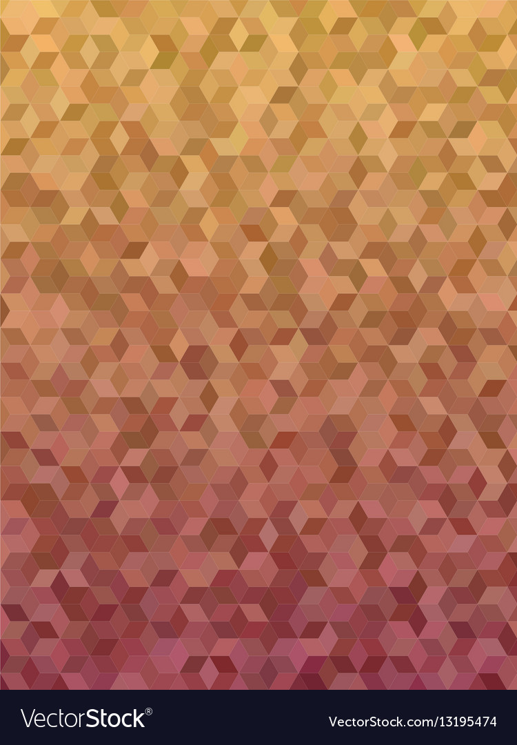 Abstract 3d cube mosaic background design