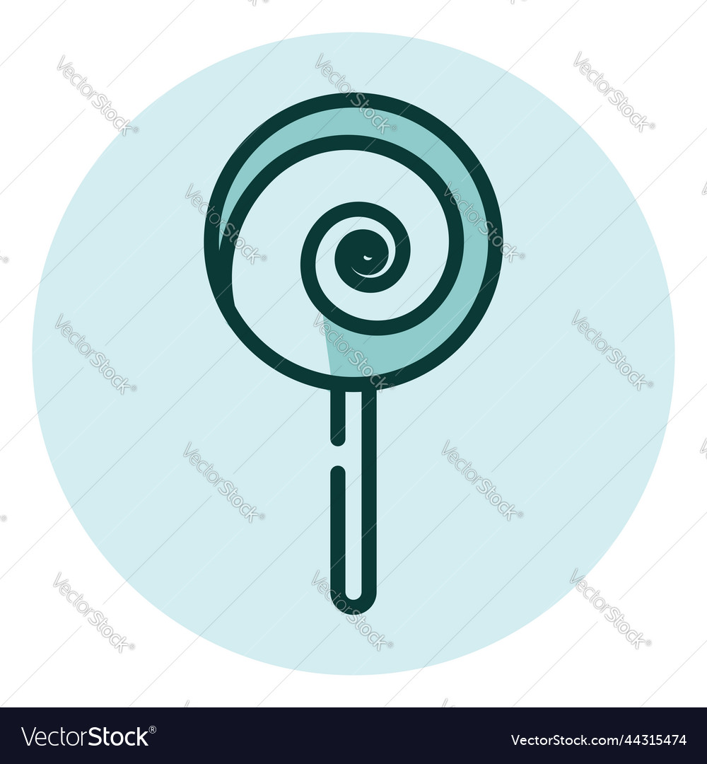 Bunte Lollipop auf weißem Hintergrund