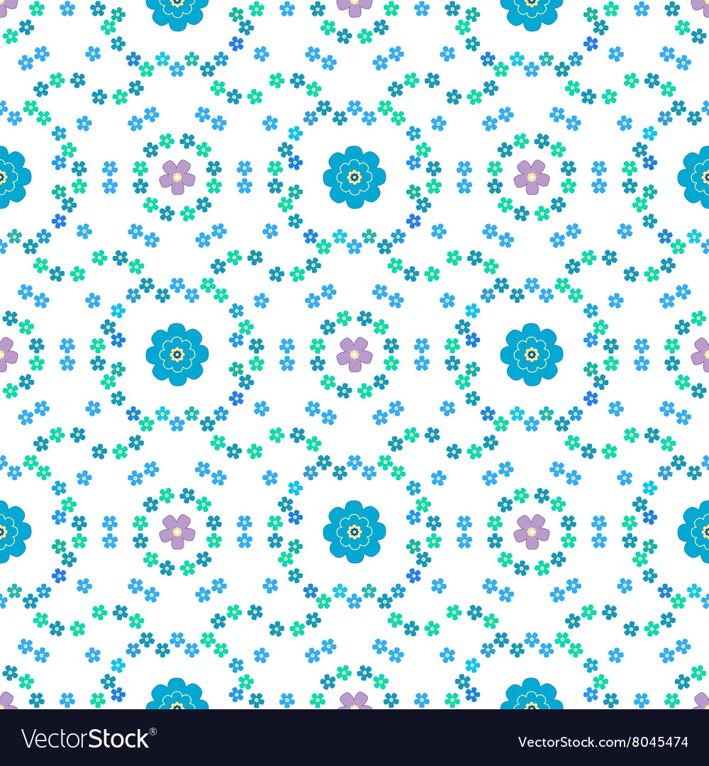 Floral background seamless pattern