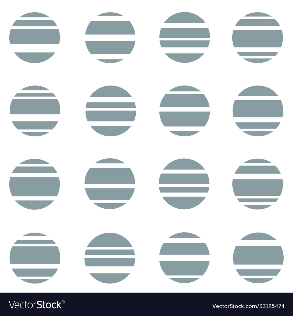 Geometric seamless repeating pattern circles