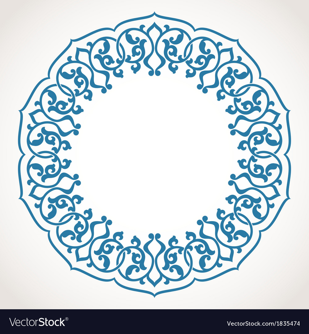 Round ornament pattern