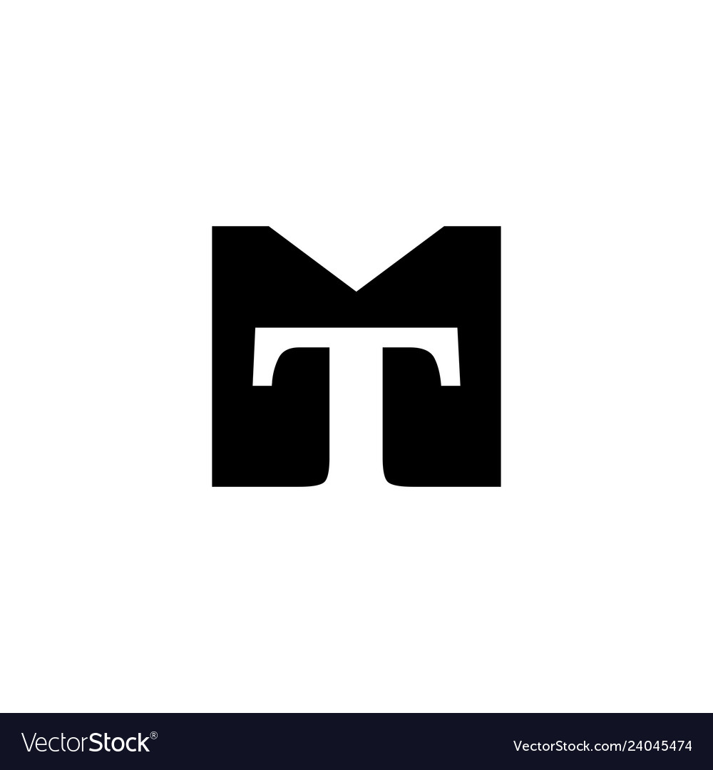 TM MT Monogram Initial Icon