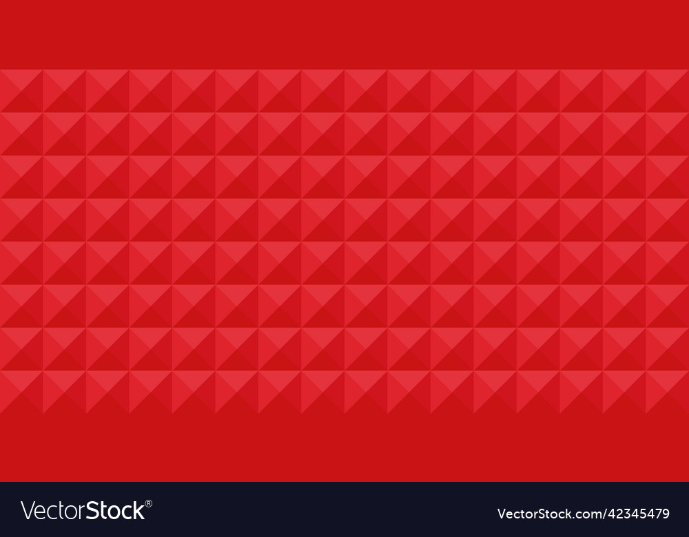 Abstract panoramic web background red squares