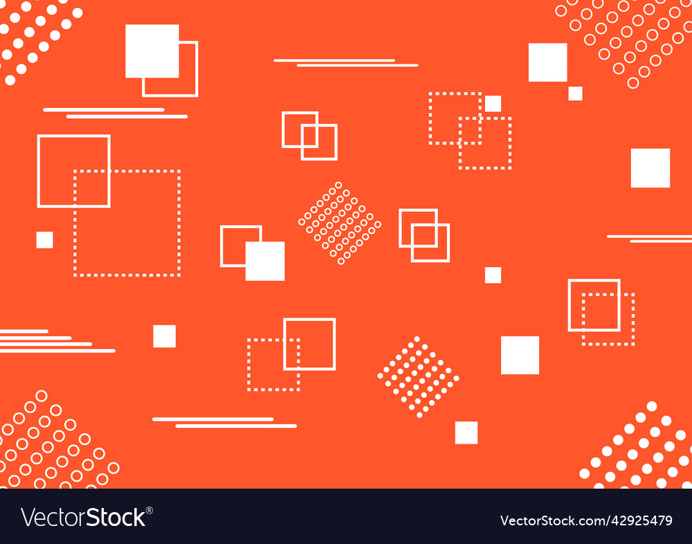 Graphics abstract background square outline