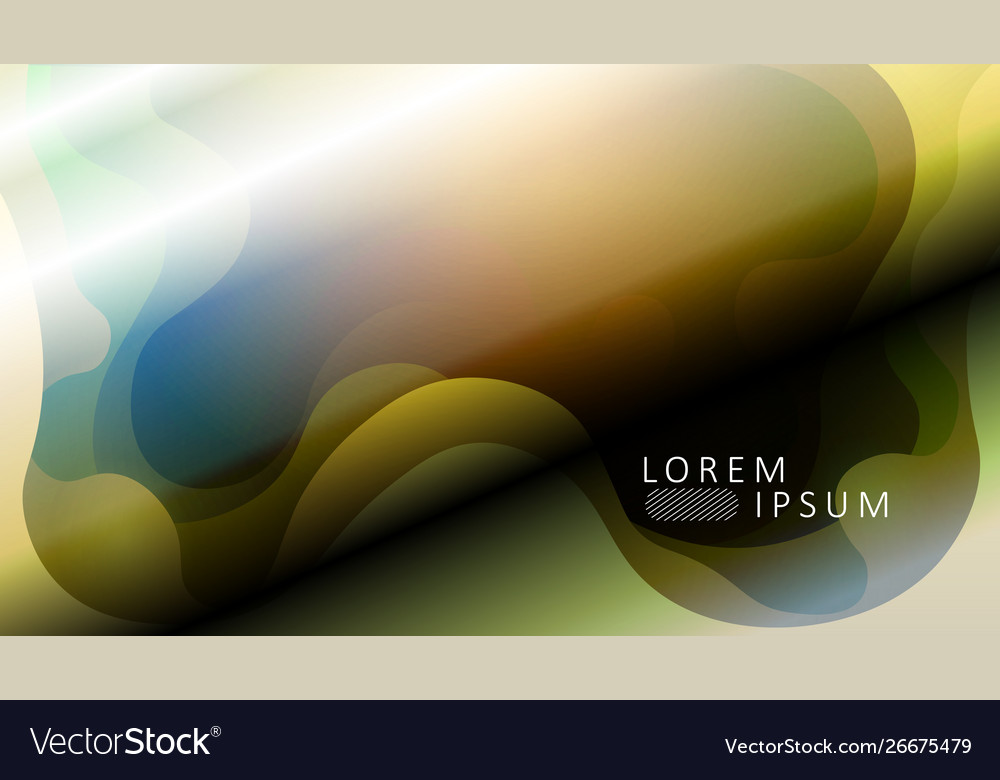 Light abstract background with oval chaotic shapes