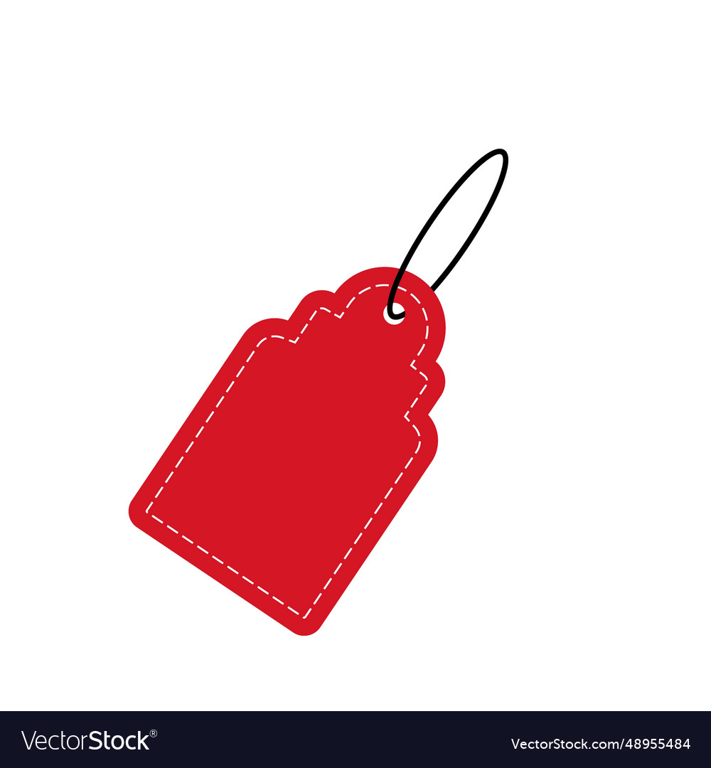 Red Discount Tag For Sale Promotion Royalty Free Vector