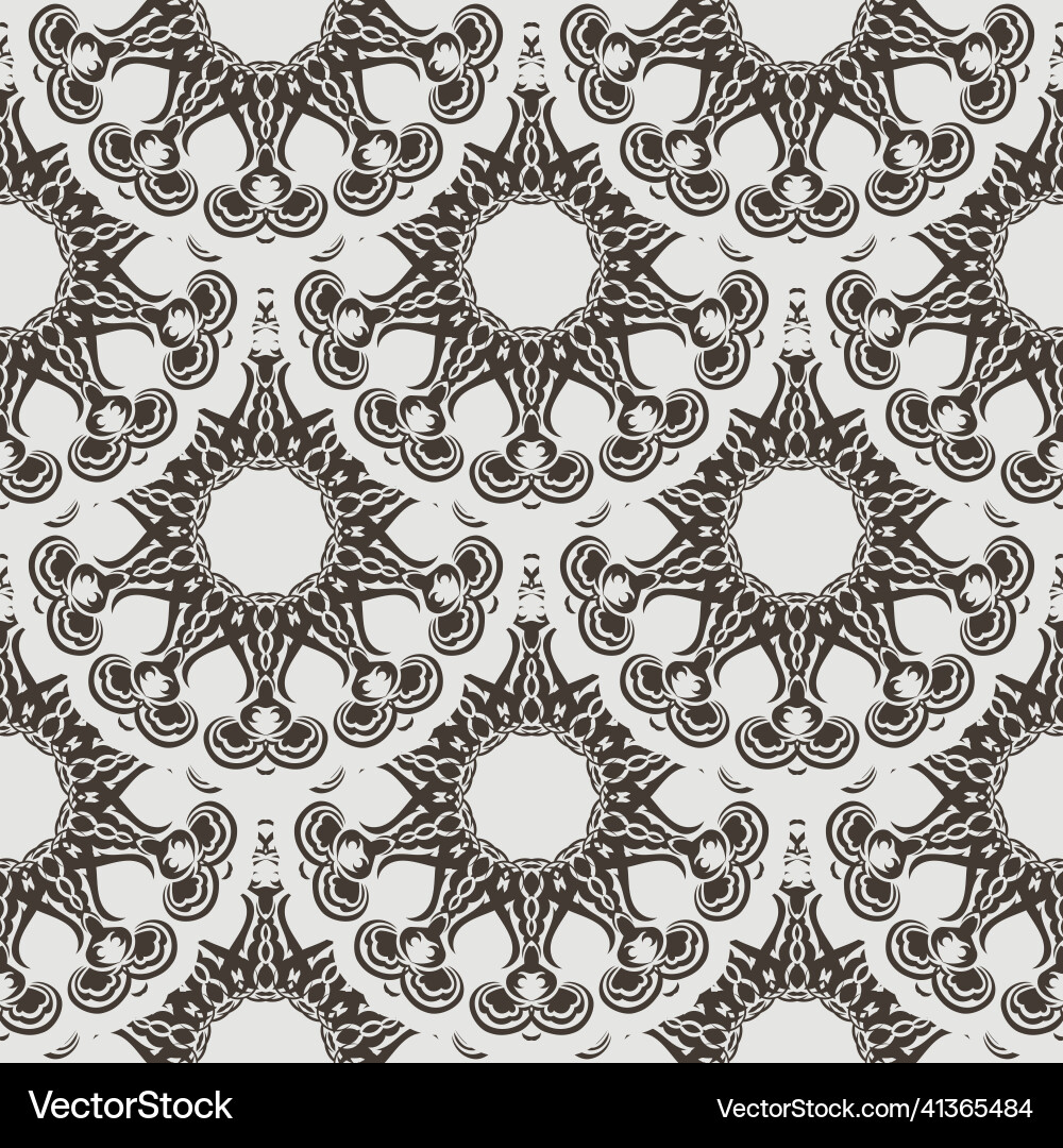 Seamless retro pattern background Royalty Free Vector Image