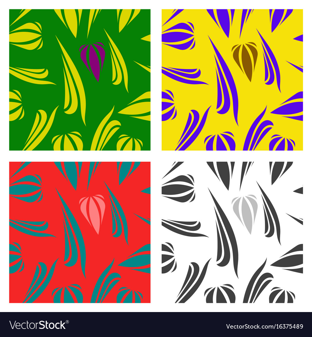 Assembly of patterns in striped style