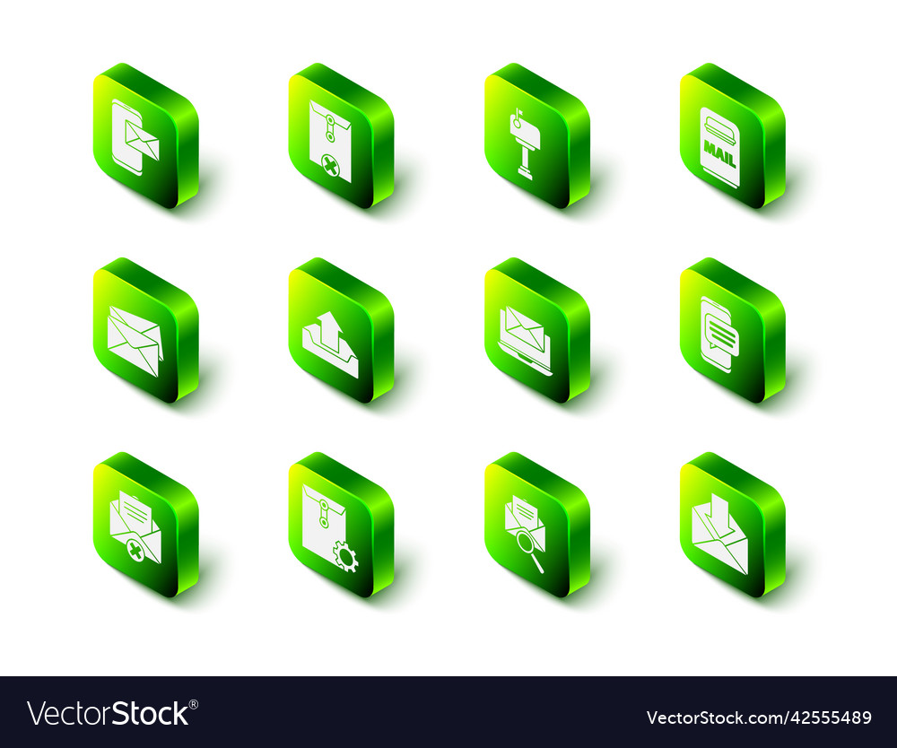 Set delete envelope mail box chat messages