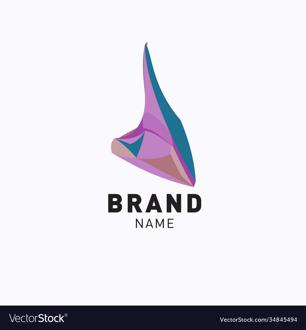 Colorful liquid abstract logo design