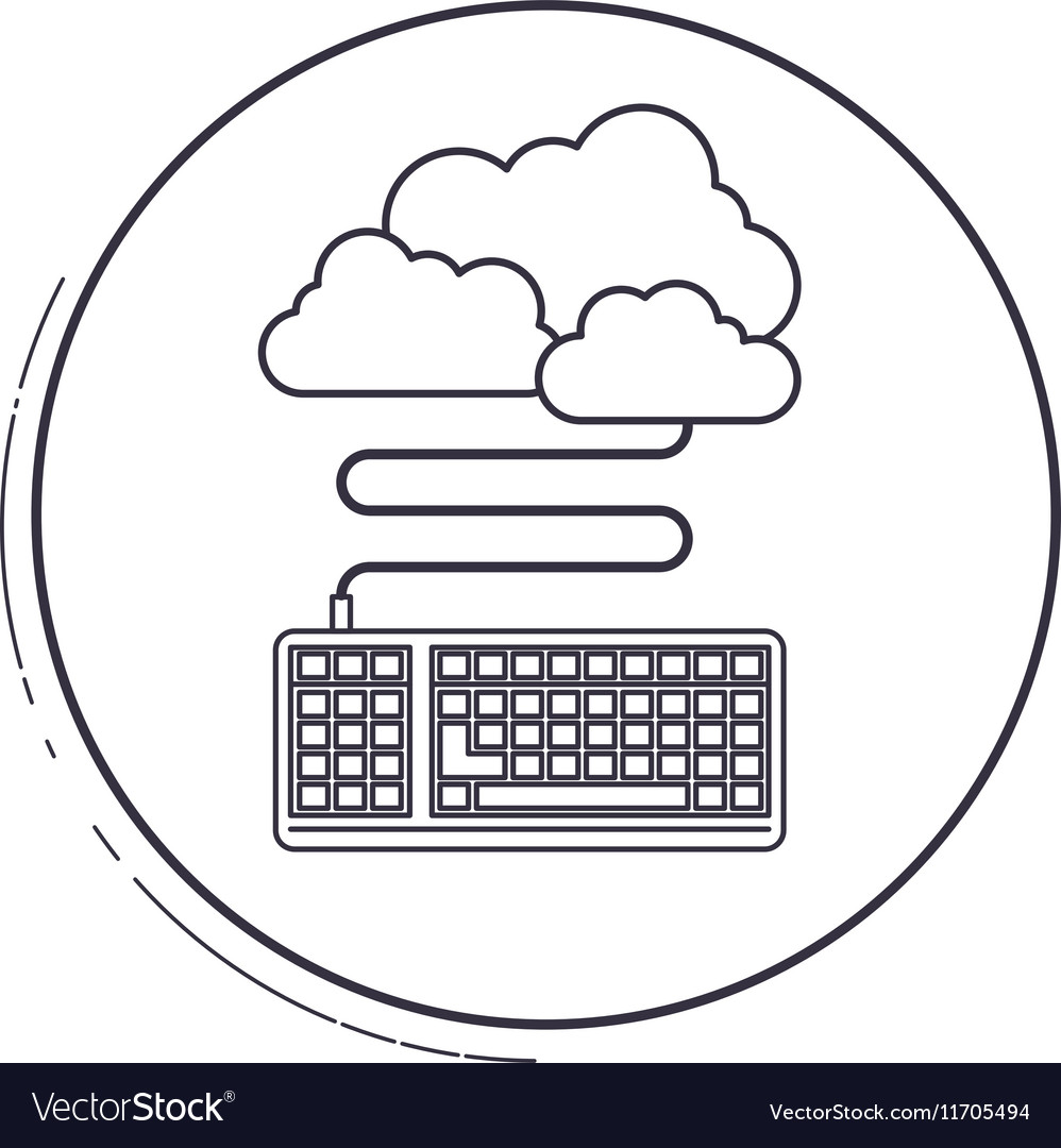 Isolated keyboard device design