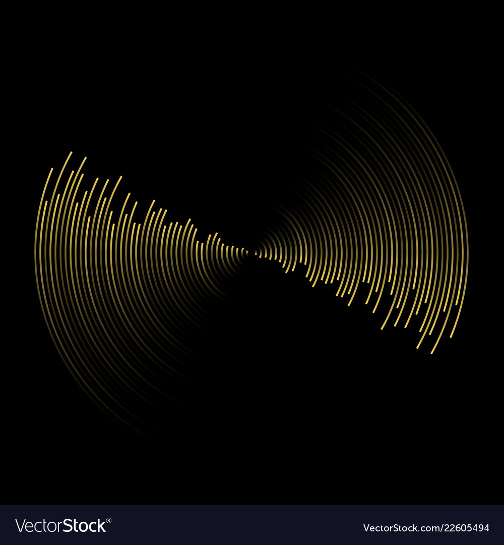 Multicolor sound wave from equalizer background