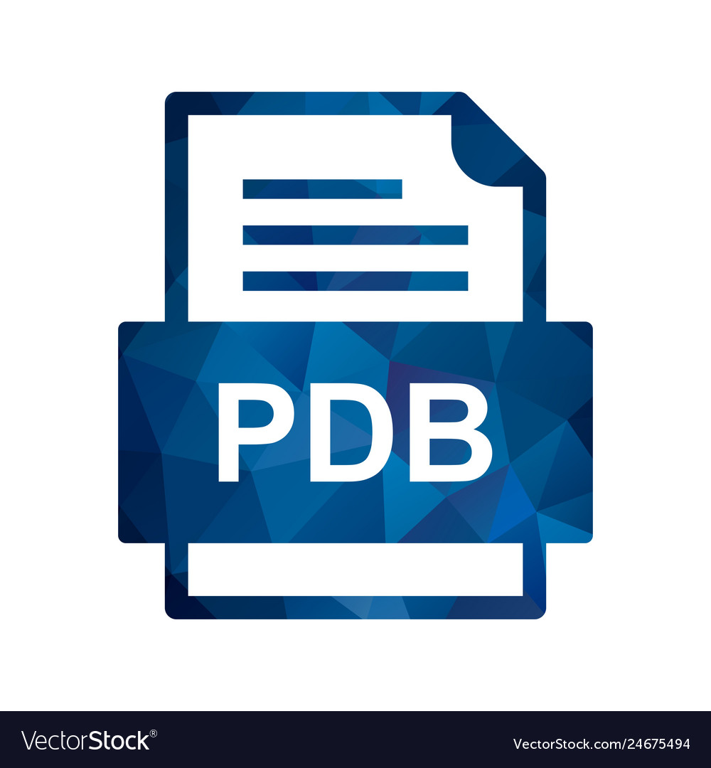 Pdb file document icon