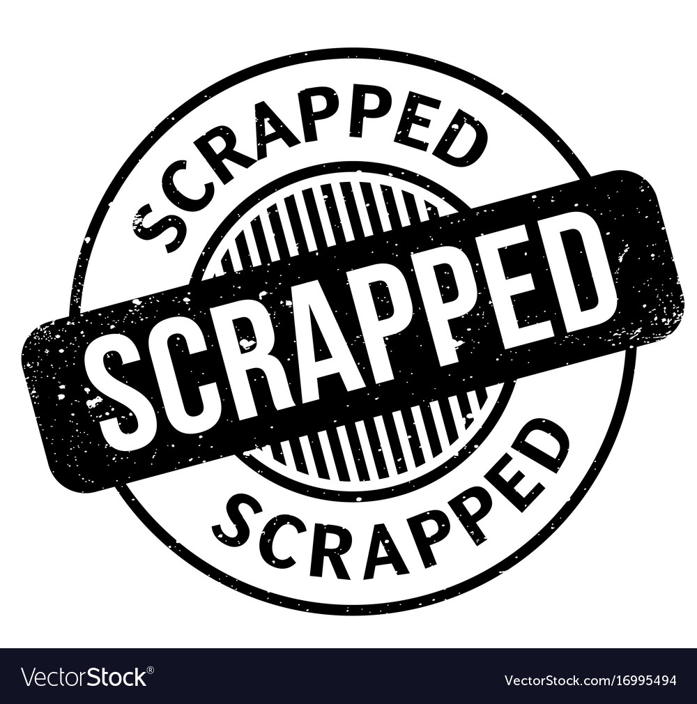 Scrapped rubber stamp Royalty Free Vector Image