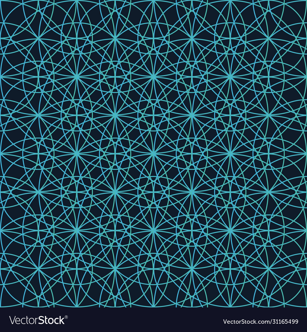Abstract geometric seamless circles pattern stock