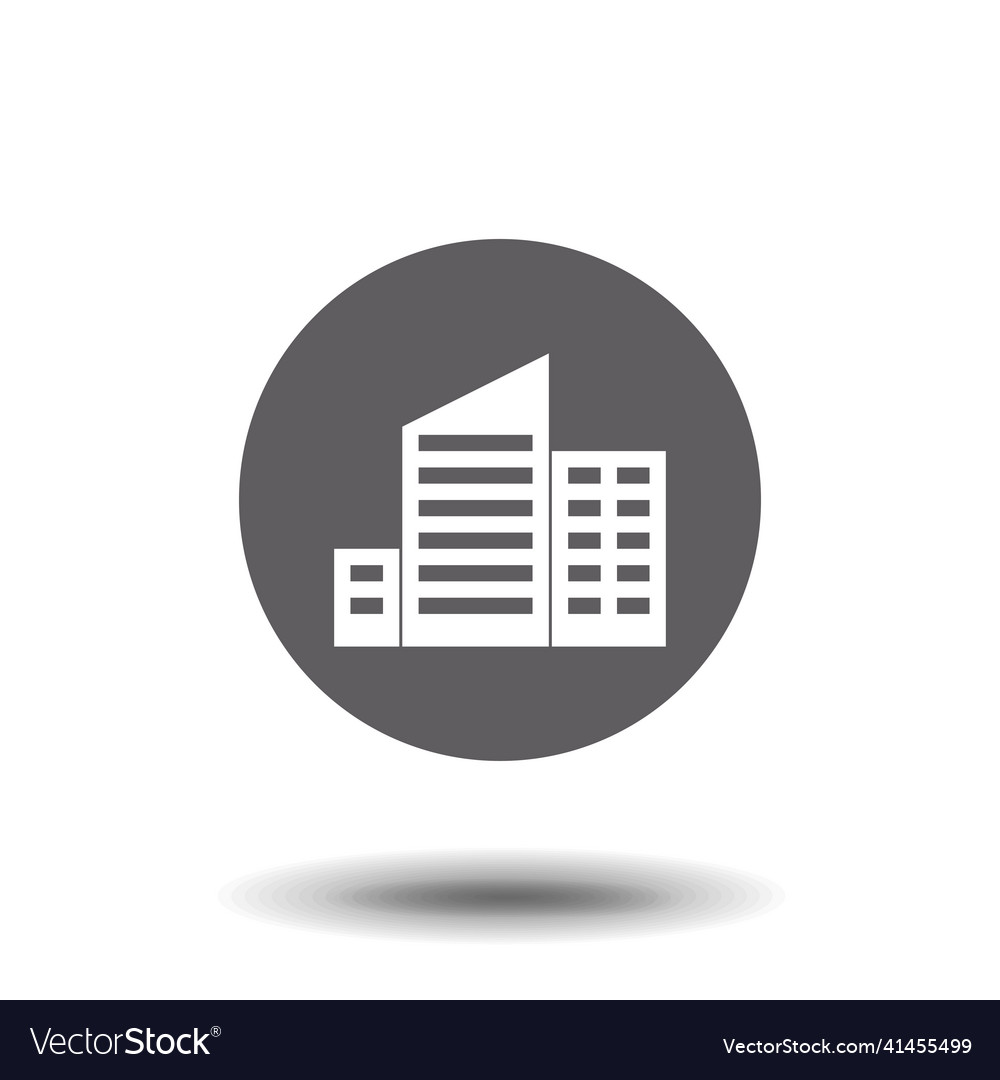 Building icon symbol stock web Royalty Free Vector Image