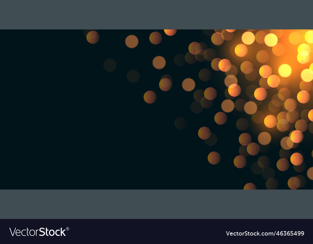 Glitterbokeh background with text space area
