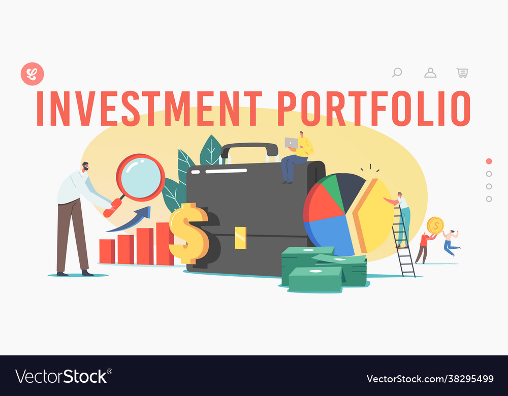 Investor Portfolio Landing Page Templatetin