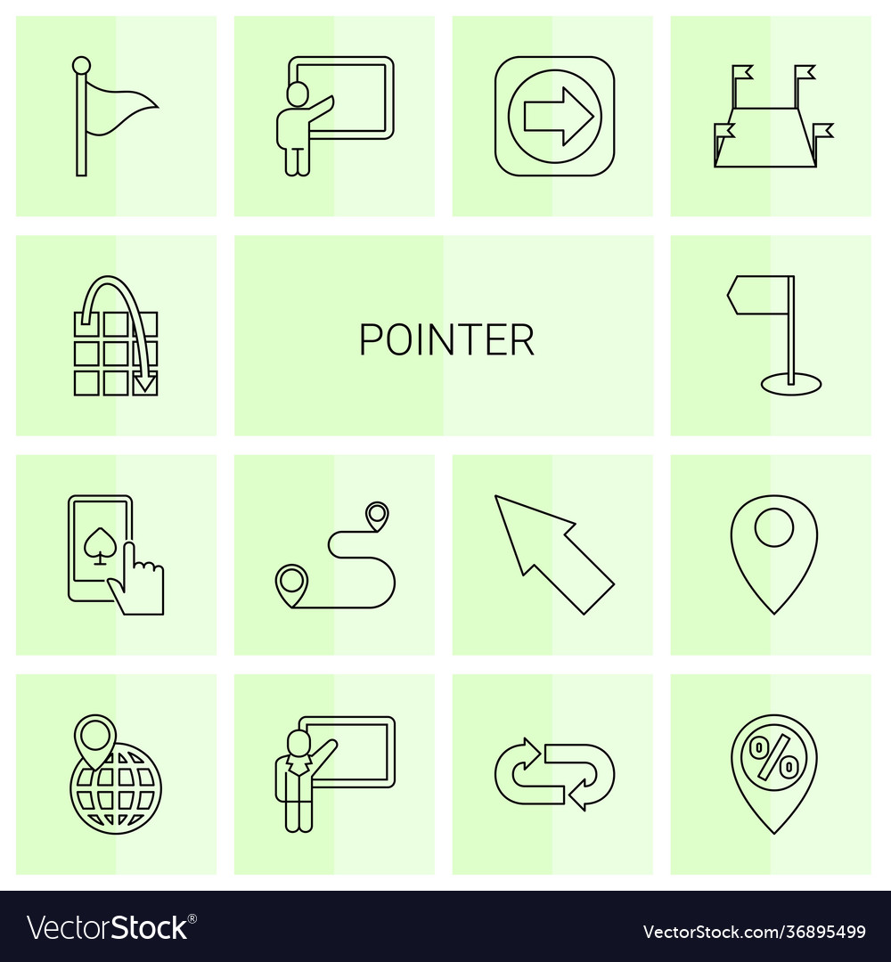 Pointer icons