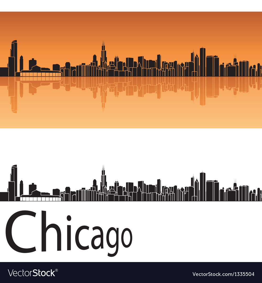 chicago skyline outline png