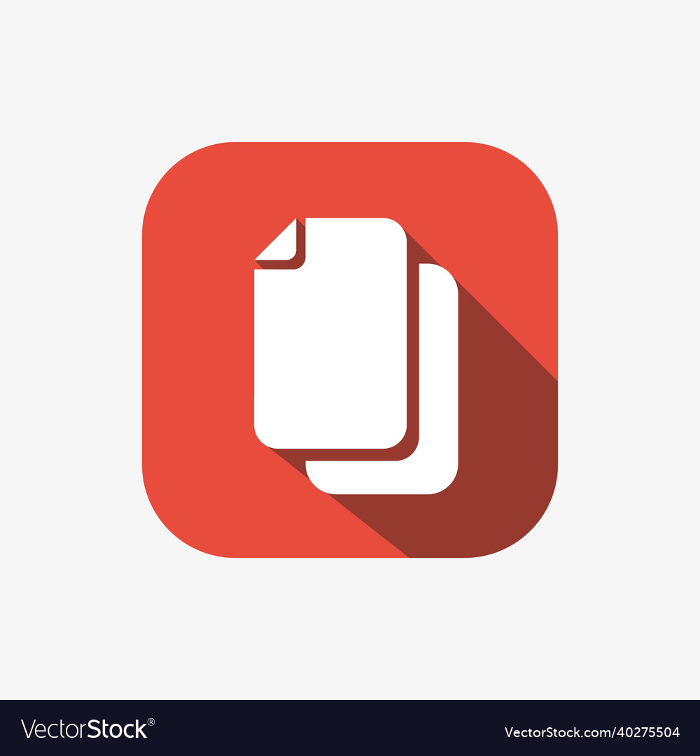 Copy document icon text editor button sign web