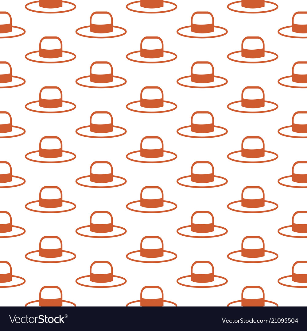 Hat pattern background