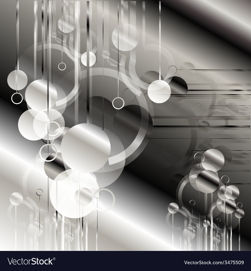 Black and white technical background Royalty Free Vector