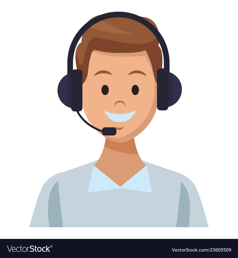 Call Center Assistant Royalty Free Vector Image call-center-assistant-royalty-free-vector-image