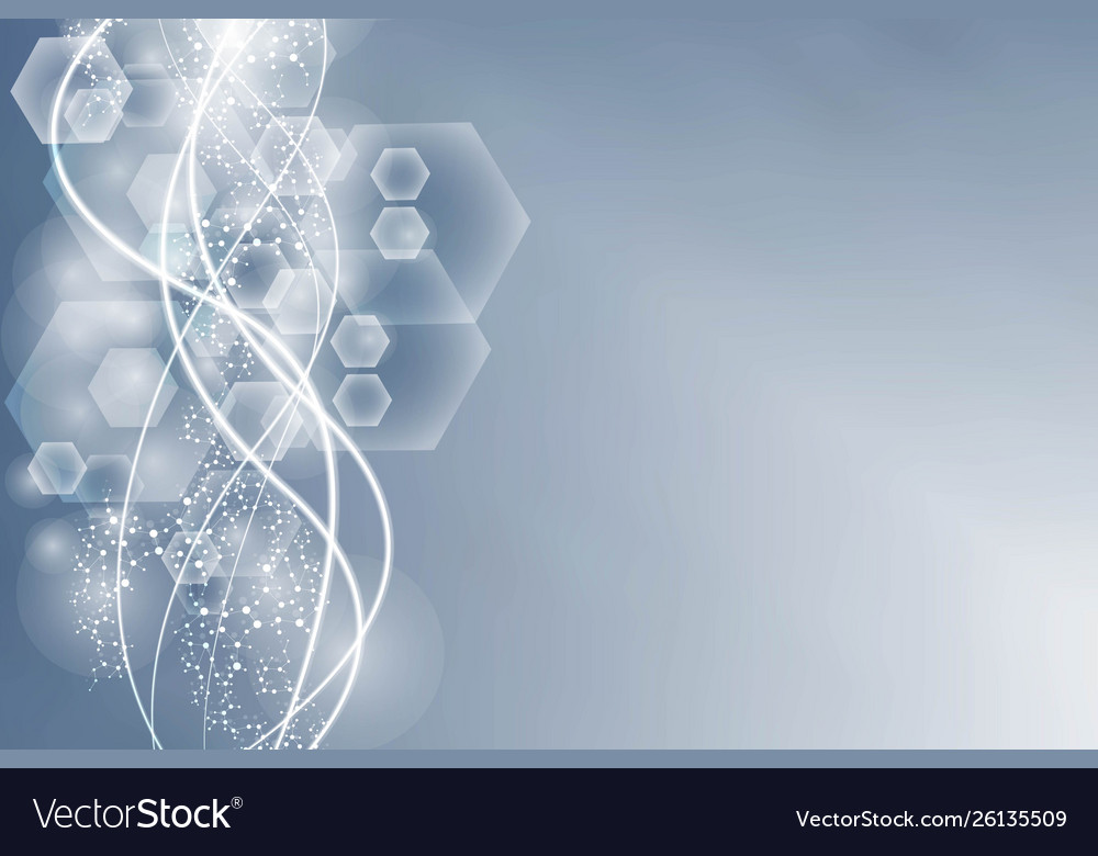 Science network pattern connecting lines and dots vector image Science network pattern connecting lines and dots