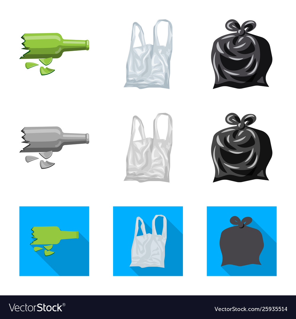 Design dump and sort icon set