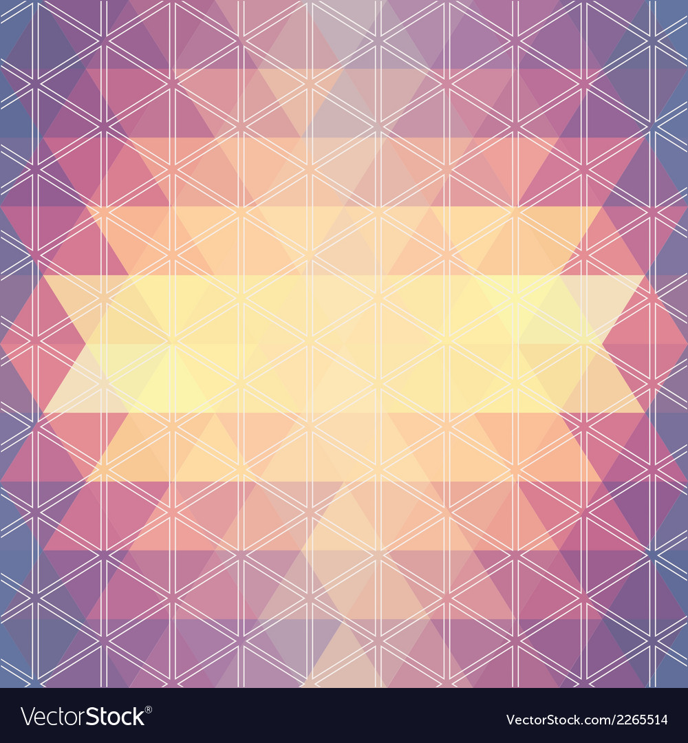 Pattern geometric background with triangles